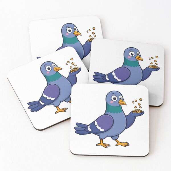 Item preview, Pigeon eating crumbs designed and sold by cubiask.