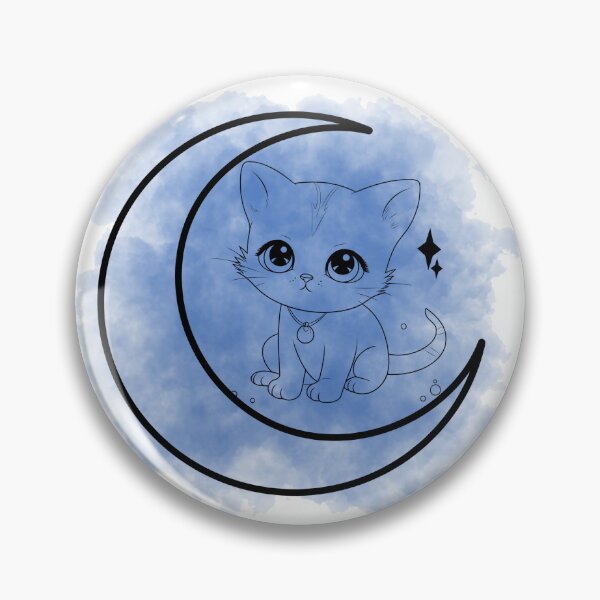 Item preview, Moonbeam Kitty designed and sold by Tiendita Batleti.