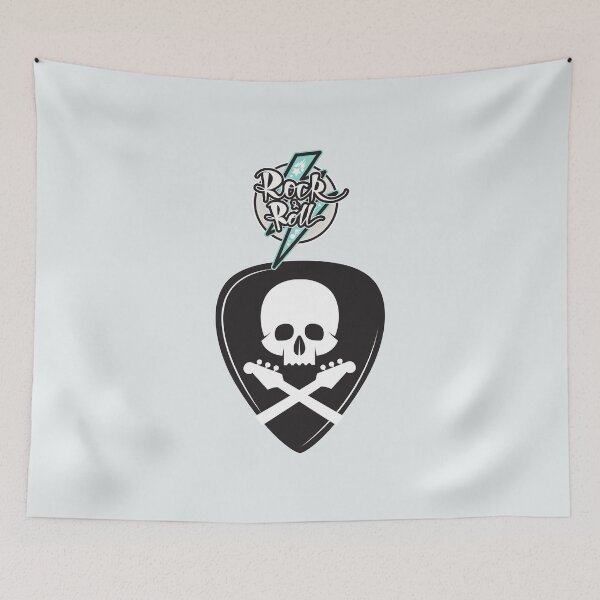 Item preview, Rock And Roll Skull Pick designed and sold by FanFest.