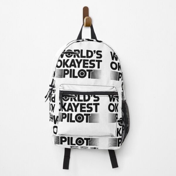Item preview, World’s Okayest Pilot, Funny Aviation Gift for Pilots, Flight Instructors  T‑Shirt designed and sold by podlook.