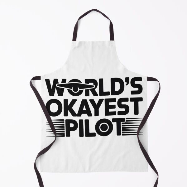 Item preview, World’s Okayest Pilot, Funny Aviation Gift for Pilots, Flight Instructors T‑Shirt designed and sold by podlook.