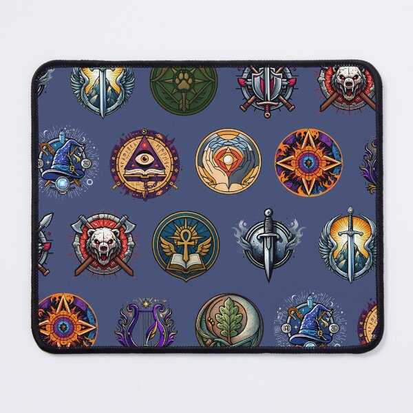 Item preview, Complete D&D Class Collection - All 12 Original Classes (offset grid) designed and sold by Raes-Runaways.