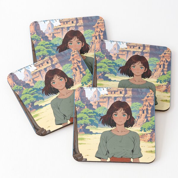 Item preview, Romantic Farewell in Bagan Myanmar – Retro Anime Travel Girl 80s Love Quote designed and sold by Kawaii-Sky.