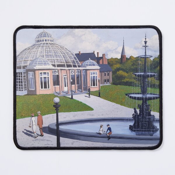 Item preview, Summer Day Allen Gardens Toronto 1920s designed and sold by daverheaume.
