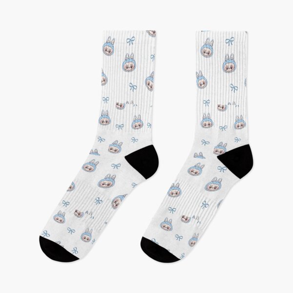 Artikelvorschau, Lapin Kawaii Féroce en Bleu – Pattern Cute & Creepy entworfen und verkauft von MeowLoka ⭐⭐⭐⭐.