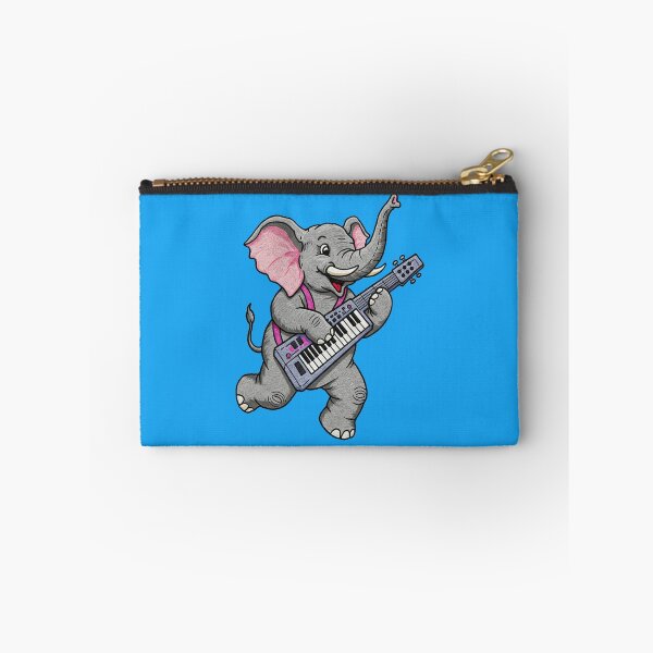 Item preview, Elephant Playing Keytar designed and sold by TeeARTHY.