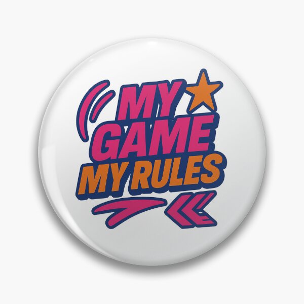 Artikelvorschau, My Game, My Rules – Bold Attitude Design (Super Low Price!) entworfen und verkauft von MSTextVibe.
