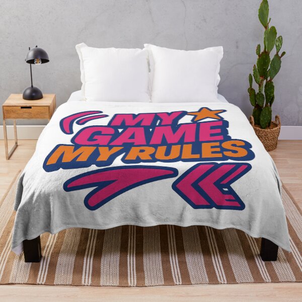 Item preview, My Game, My Rules – Bold Attitude Design (Super Low Price!) designed and sold by MSTextVibe.
