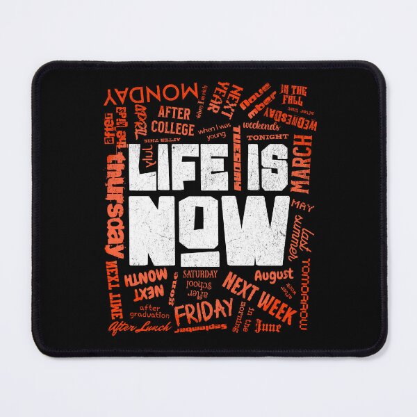 Item preview, Life Is Now - Live in the Present Moment Word Art designed and sold by AnAzArt.