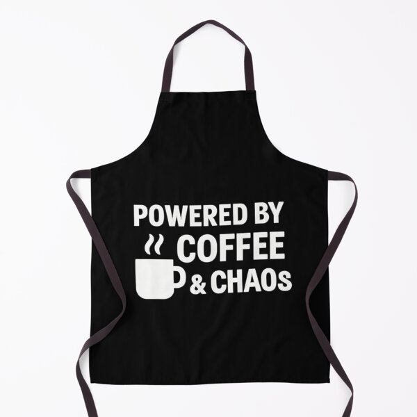 Item preview, Powered by Coffee & Chaos (Super Low Price!) designed and sold by MSTextVibe.