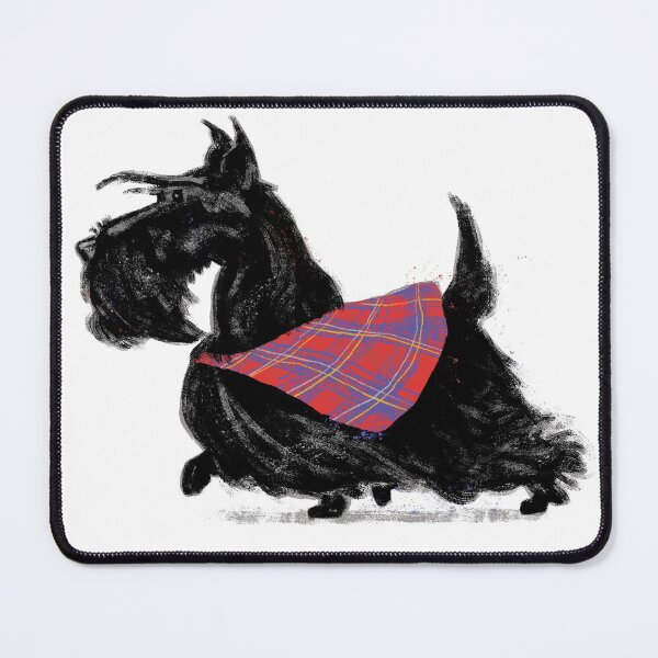 Item preview, Scottie With Tartan Cape designed and sold by Brad Sneed Studio.