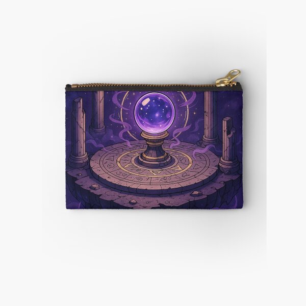 Item preview, Oracle Island – Fantasy Isometric Illustration with Magic Orb designed and sold by InspireHaven.