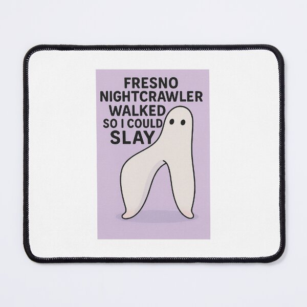 Item preview, Fresno Nightcrawler Walked So I Could Slay – Meme Cryptid designed and sold by CryptidsTrash.