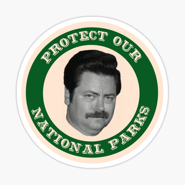 Item preview, Ron Swanson Protect Our National Parks designed and sold by HazeBeanDesigns.