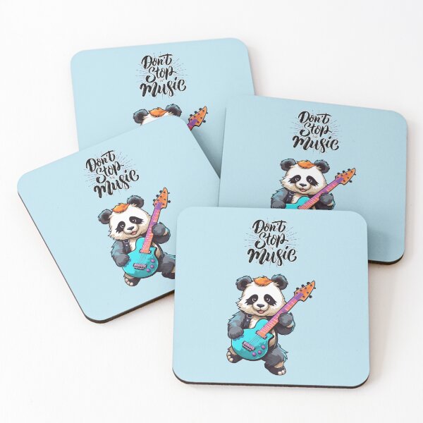 Item preview, Don´t Stop The Music Panda designed and sold by FanFest.