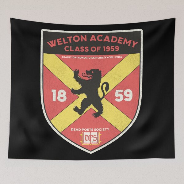 Item preview, Welton Academy Heraldry - Dead Poets Society Movie designed and sold by acquiesce13.