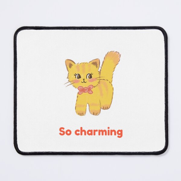 Item preview, So Charming Cute Cat Sticker – inspired by soft dreamy retro indie pop aesthetics designed and sold by creativef0x.