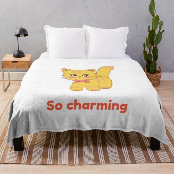 Item preview, So Charming Cute Cat Sticker – inspired by soft dreamy retro indie pop aesthetics designed and sold by creativef0x.