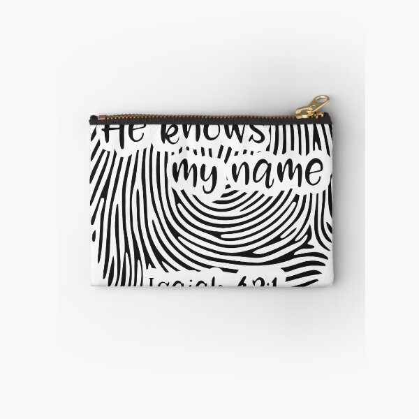 Item preview, He Knows My Name Fingerprint Thumbprint Art Isaiah 43:1 designed and sold by teenugs.