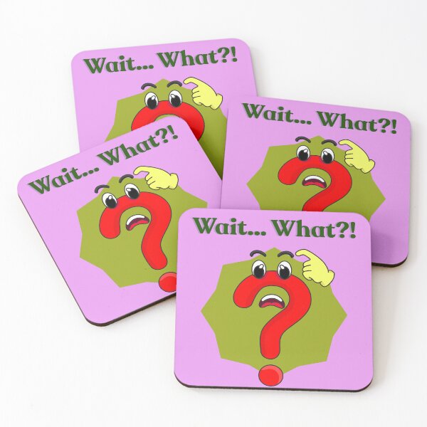 Item preview, Confused Question Mark Face - Funny Thinking Design designed and sold by ToscaniArt.