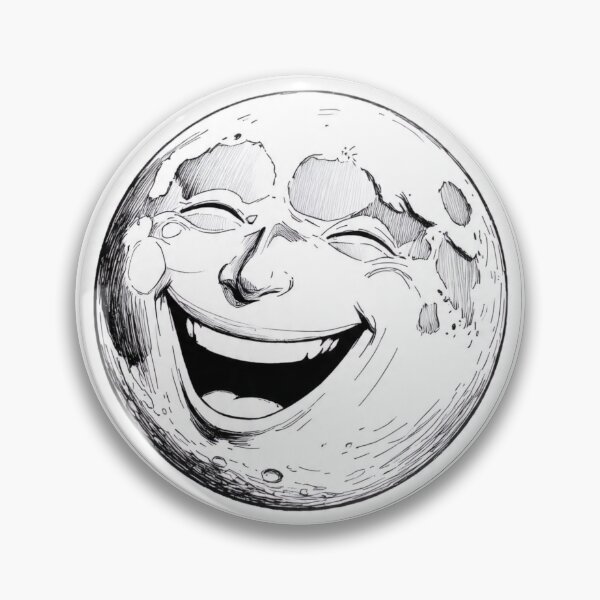 Item preview, Happy Full Moon Laughing Out Loud designed and sold by AshleyDaneArt.
