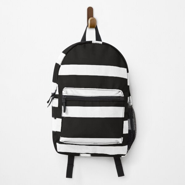 Item preview, Whimsical World Thick and Thin Black Stripes designed and sold by jademonkey.