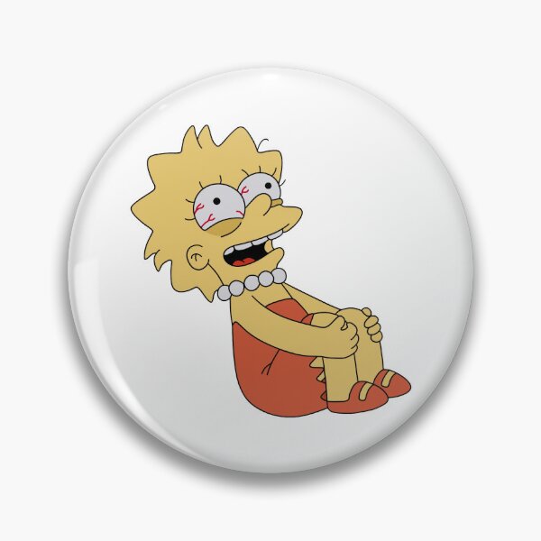 Item preview, Crazy Lisa Simpson designed and sold by WillowTreeArt.