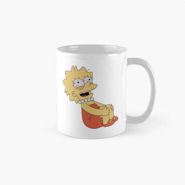 Artikelvorschau, Verrückte Lisa Simpson entworfen und verkauft von WillowTreeArt.