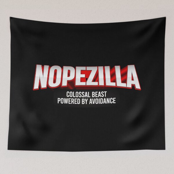 Item preview, Nopezilla designed and sold by Textitude.