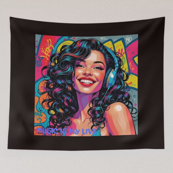 Item preview, Music is my live. designed and sold by Mollynqaa.