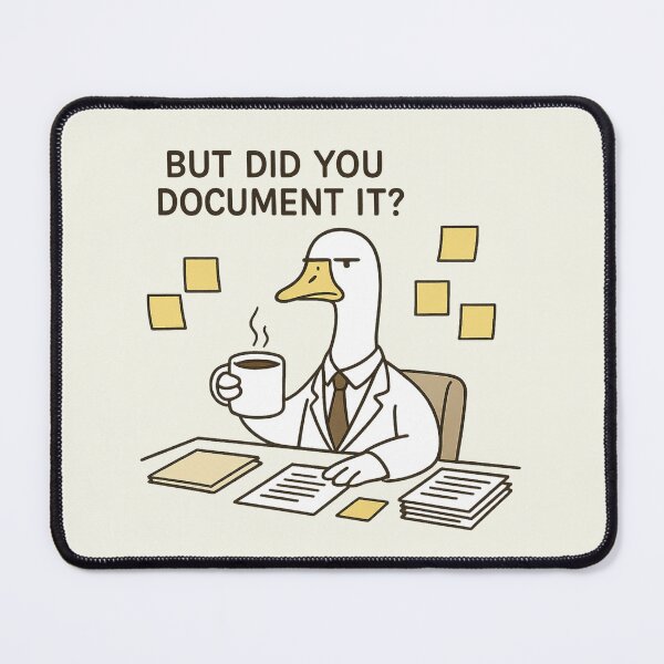 Item preview, But Did You Document It HR Coffee Drinking Goose designed and sold by SunfullyYours.