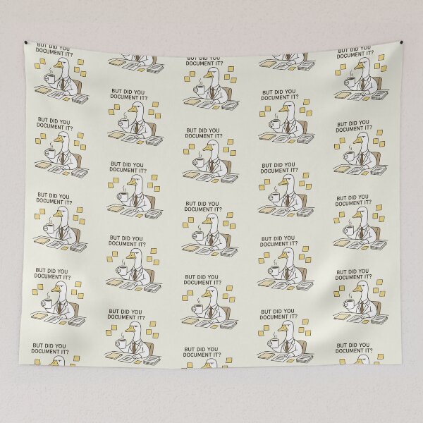 Item preview, But Did You Document It HR Coffee Drinking Goose designed and sold by SunfullyYours.
