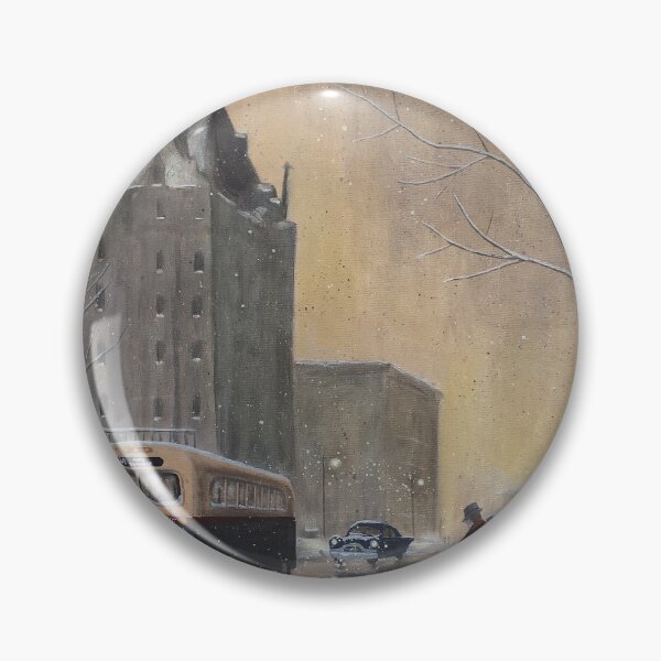 Item preview, Chateau Laurier Ottawa Winter Evening 1950s designed and sold by daverheaume.