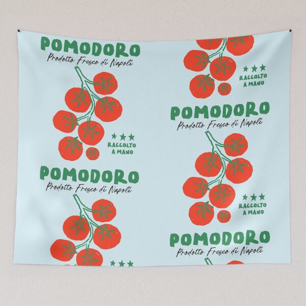 Item preview, Pomodoro Fresco di Napoli – Tomato Italia Art designed and sold by EmeraldeaArt.