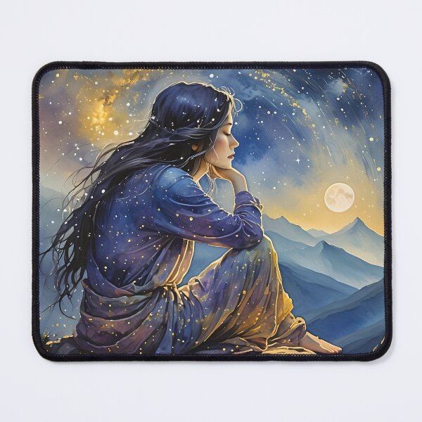 Item preview, Contemplation: Inner Peace & Reflection Art designed and sold by ArtByAavelle.