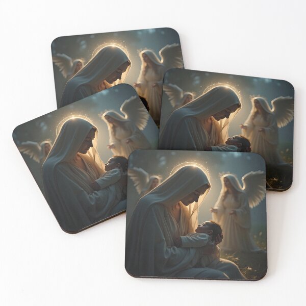 Item preview, Holding the Holy Child: Divine Motherhood Art designed and sold by ArtByAavelle.