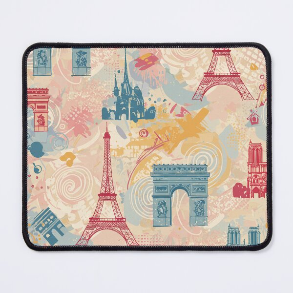 Item preview, Vintage Paris Collage Pattern designed and sold by MySignatureItems.
