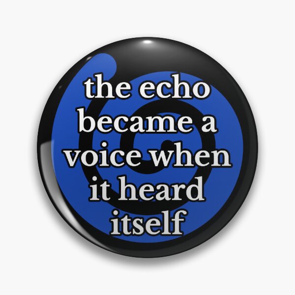 Item preview, The Echo Became a Voice designed and sold by scragz.