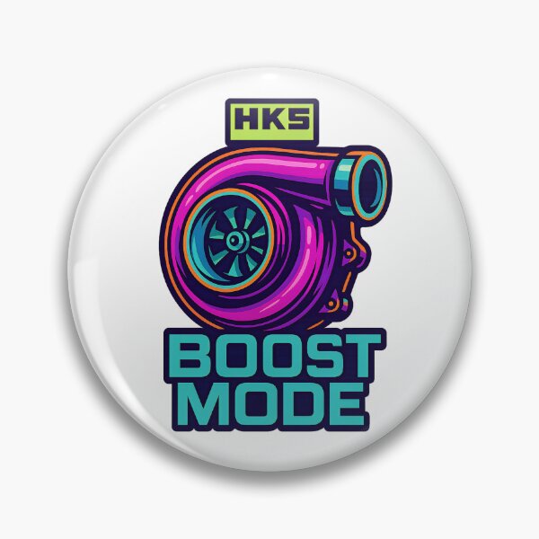 Item preview, HKS Boost Mode - Turbo Life designed and sold by PosterFuel.