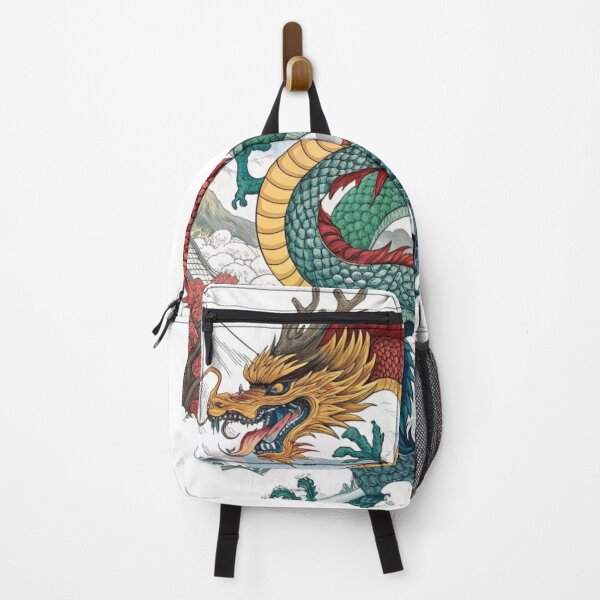Item preview, Majestic Dragon over Mount Fuji and Pagoda designed and sold by Ic0nicBeauty.