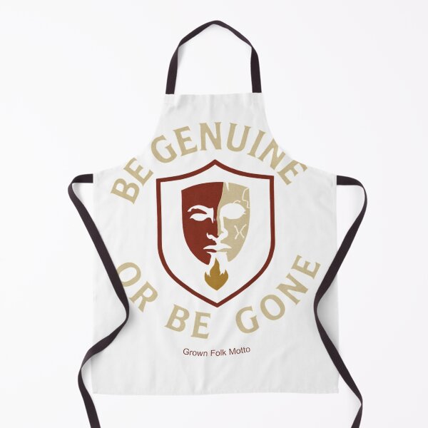 Item preview, Be Genuine or Be Gone Motivation designed and sold by GrownFolkMotto.