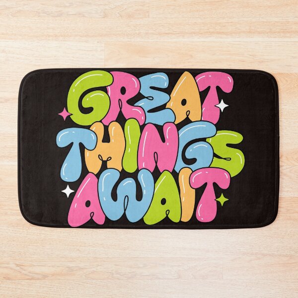 Item preview, Great things await  designed and sold by TheMommyMarket.
