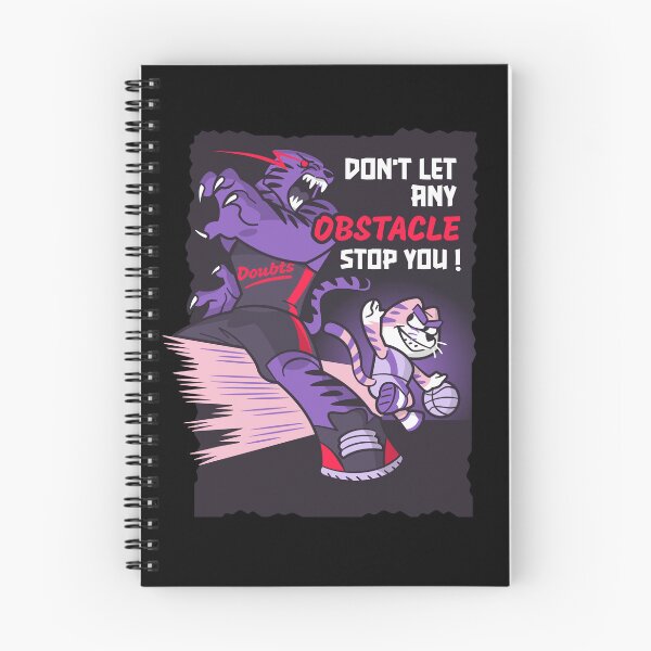 Item preview, Basketball Motivation Cartoon - No Obstacles Stop You designed and sold by Ancestral-Shop.