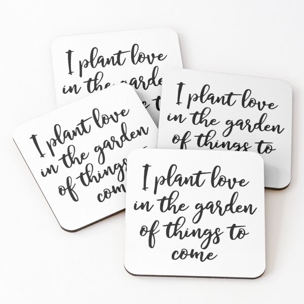 Item preview, e2point0 - I plant love in the garden of things to come - handscript designed and sold by e2point0.