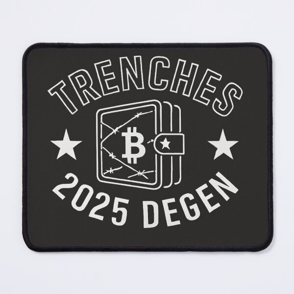 Item preview, Crypto Survivor Wallet Design – Bitcoin Degen Gear (TRENCHES 2025) designed and sold by Crypto-Trenches.
