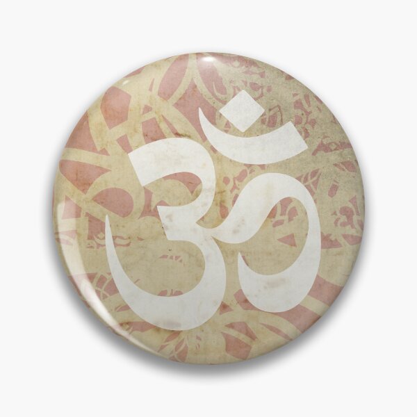 Item preview, OM Central with Lotus Spiral of Light – Pale Pink & Sand Rose & Sand OM Lotus Spiral designed and sold by 	aluzia.design.