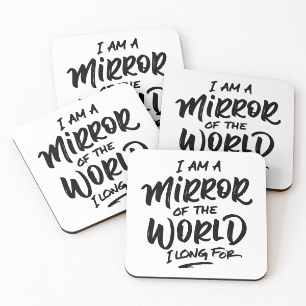 Item preview, e2point0 - I am a mirror of the world I long for - handscript designed and sold by e2point0.