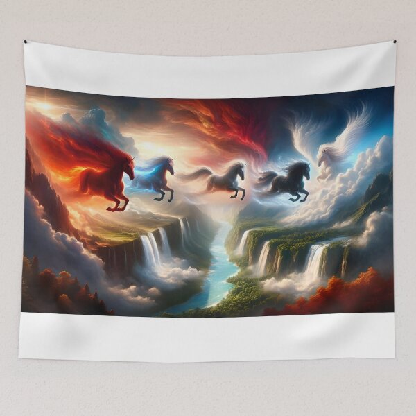 Item preview, The Streams of Horses  designed and sold by ArtByAavelle.