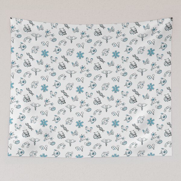 Item preview, Medicine Icons in Blue designed and sold by AdrianSparrow.