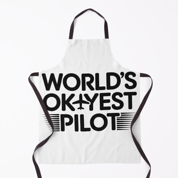 Item preview, World’s World’s Okayest Pilot Shirt, Humorous Flying Tee for Airplane Lovers Crew T-Shirt designed and sold by podlook.